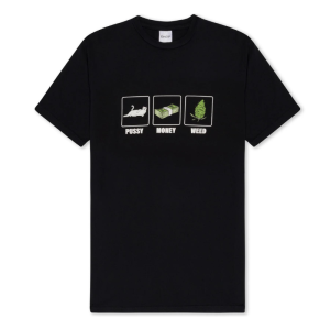 Футболка Ripndip Pussy Money Weed Tee RND3550 (black)