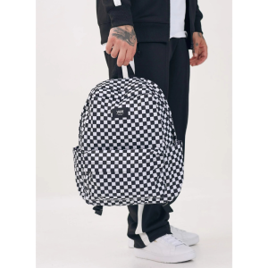 Рюкзак Vans Old Skool Check Backpack VN000H4XY281 (black-white)