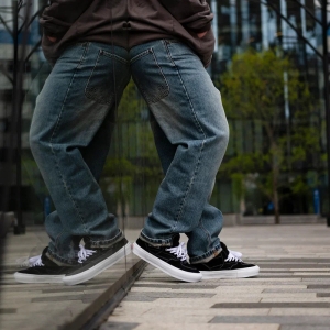Кеды Vans Skate Half Cab VN0A5FCDY281 (black-white)