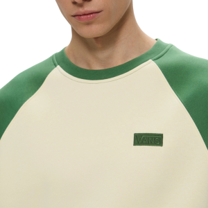 Толстовка Vans Core Basic Raglan Crew VN000HNVE4T (fairway-lemon icing)