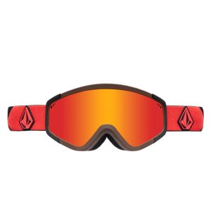 Маска Горнолыжная Volcom Attunga VG0823514 (orange-brown-red chrome)
