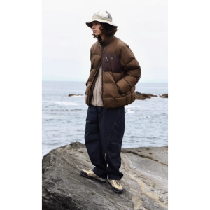 Пуховик Nothomme Contrast Color Down Jacket 23M012brn (brown)