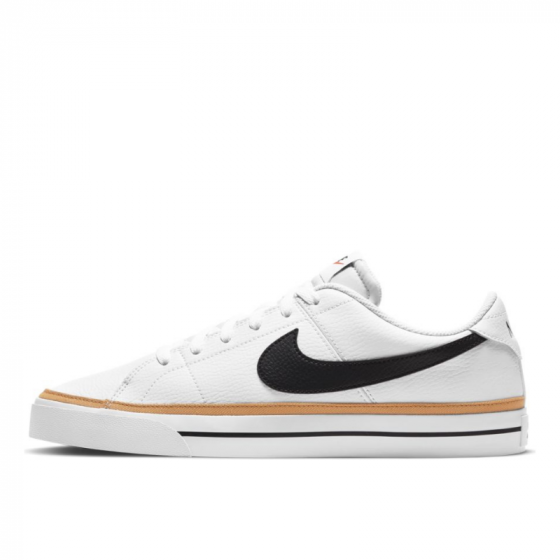 Кроссовки Nike Court Legacy CU4150-102 (white-black-desert ochre)