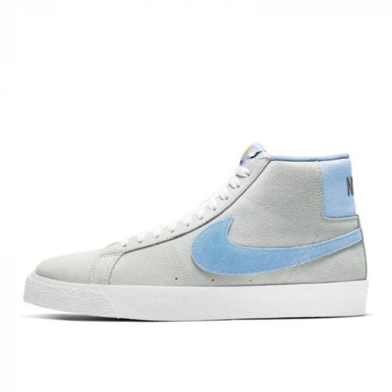 white and turquoise nikes