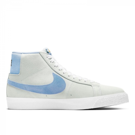 Кеды Nike SB Zoom Blazer Mid 864349-008 (photon dust-psychic blue)