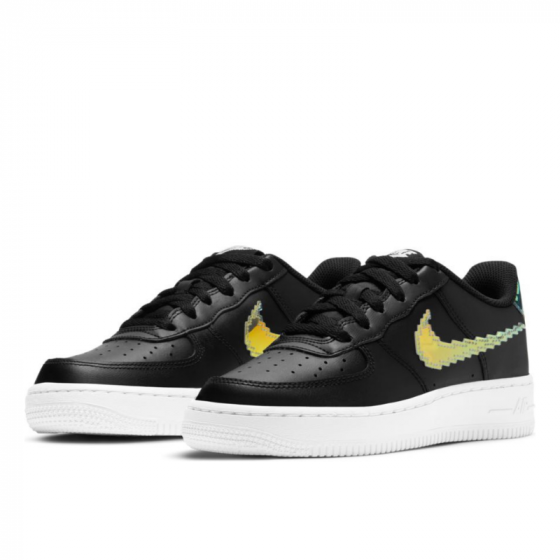 Кроссовки Nike Air Force 1 LV8 GS CW1577-002 (black-multi-color)