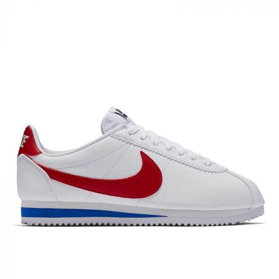 Кроссовки Женские Nike Wmns Classic Cortez Leather 807471-103 (white-varsity red)