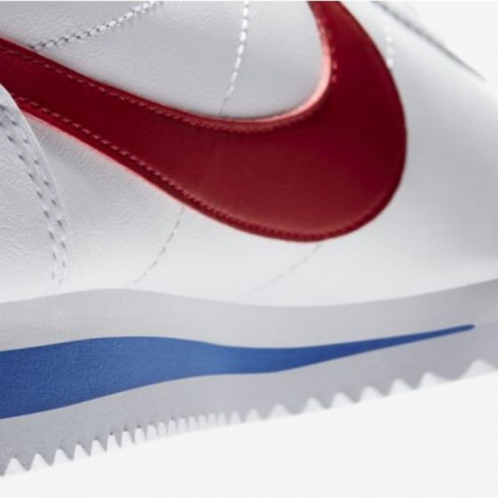 Кроссовки Женские Nike Wmns Classic Cortez Leather 807471-103 (white-varsity red)