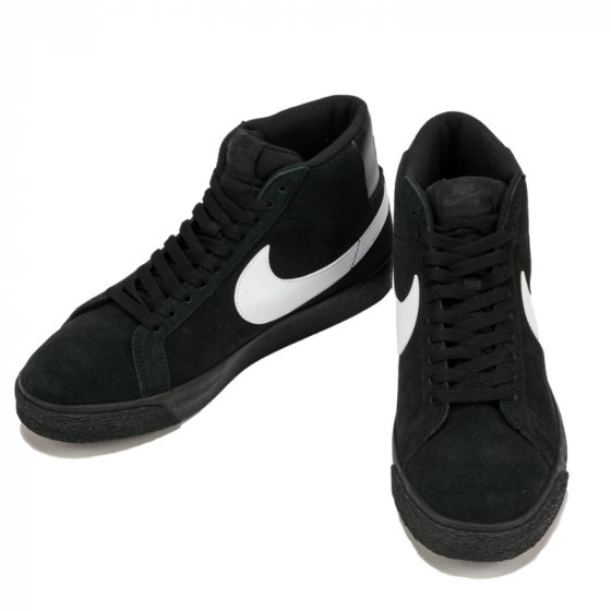 Кеды Nike SB Zoom Blazer Mid 864349-007 (black-white-black)