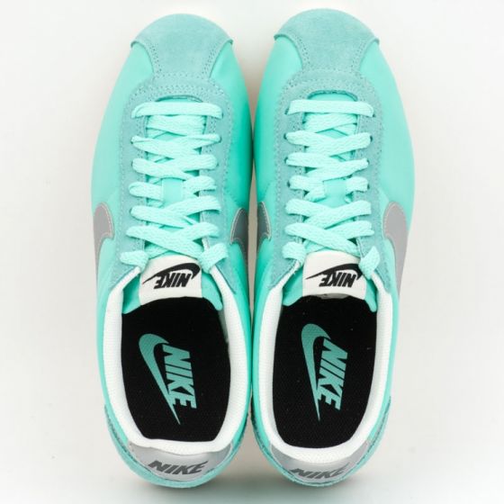 Кроссовки женские Nike Classic Cortez Nylon Prem 882258-300 (tropical twist-mtlc silver)