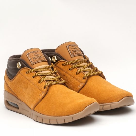 Кеды Nike SB Stefan Janoski Max Mid PRM AV3610-779 (bronze-gum light brown)