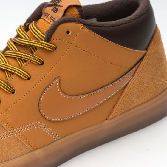 Кеды Nike SB Portmore II Solarsoft Mid Bota AJ6978-779 (bronze-gum light brown)
