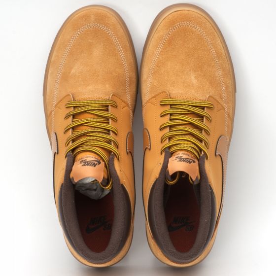 Кеды Nike SB Portmore II Solarsoft Mid Bota AJ6978-779 (bronze-gum light brown)