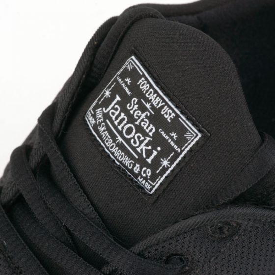 Кеды детские Nike SB Stefan Janoski Max GS 905217-001 (black-white)