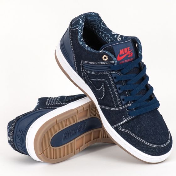 Nike SB Air Force II Low Qs AO0298 441 binary blue white