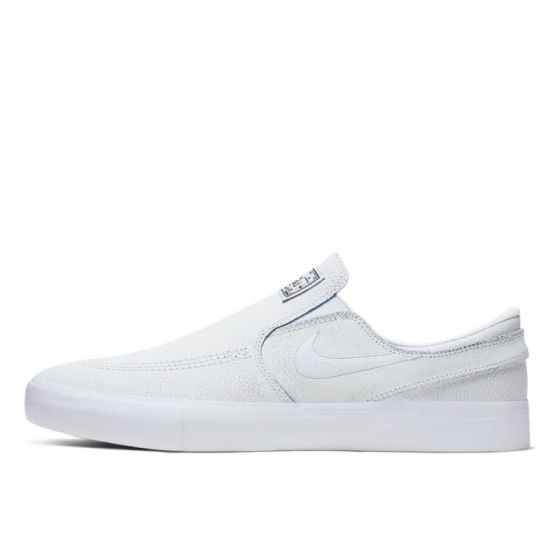Nike sb janoski slip on white cheap