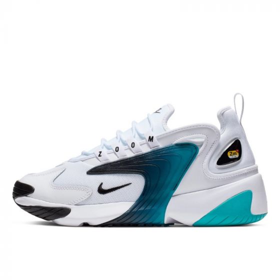 Кроссовки Nike Zoom 2K AO0269-106 (white-black-teal nebula)