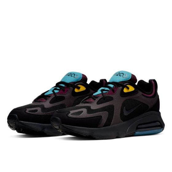 Nike Air Max 200 AQ2568 001 black anthracite bordeaux