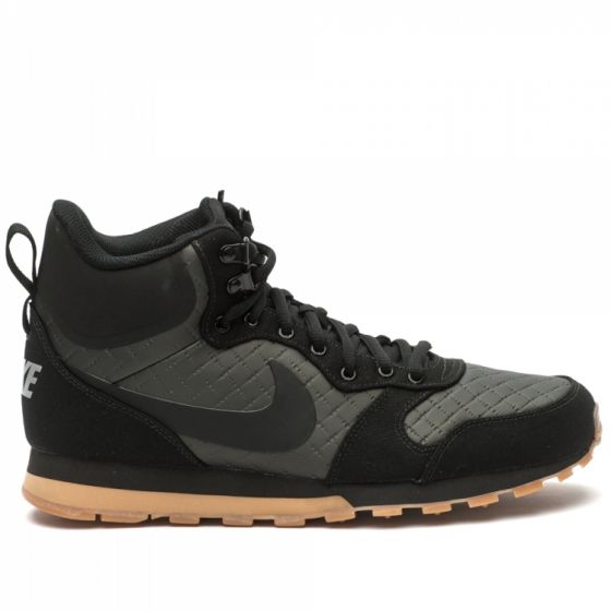 Кроссовки Nike MD Runner 2 Mid Premium 844864-006 (black-black-gum light brown)