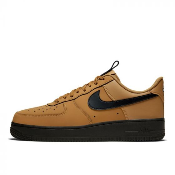 Кроссовки Nike Air Force 1 07 BQ4326-700 (wheat-black-midnight navy)