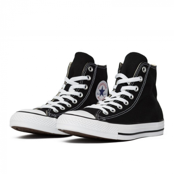 Кеды Converse Chuck Taylor All Star Core M9160 (black-carmine rose-royal lilac)