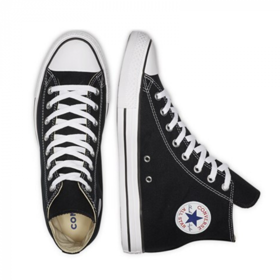 Кеды Converse Chuck Taylor All Star Core M9160 (black-carmine rose-royal lilac)