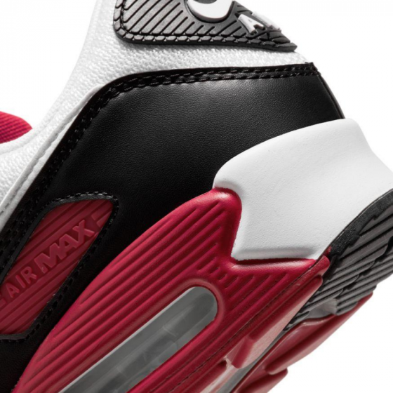 Кроссовки Nike Air Max 90 CT4352-104 (white-white-new maroon)