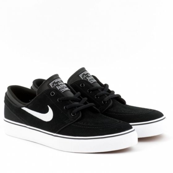 Кеды детские Nike SB Stefan Janoski GS 525104-021 (black-white-gum med brown)