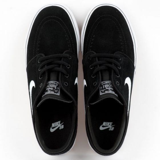 Кеды детские Nike SB Stefan Janoski GS 525104-021 (black-white-gum med brown)