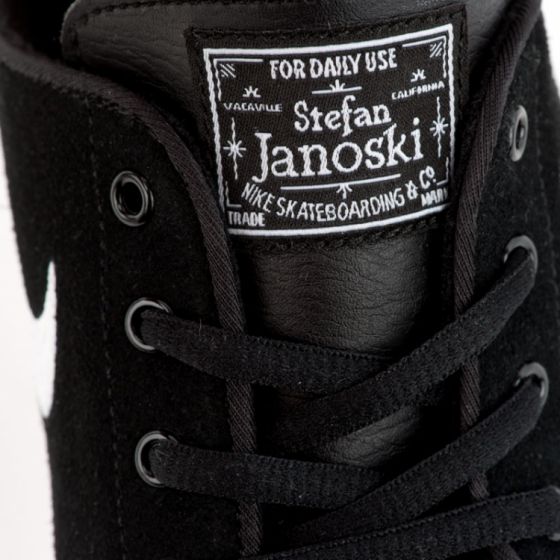 Кеды детские Nike SB Stefan Janoski GS 525104-021 (black-white-gum med brown)