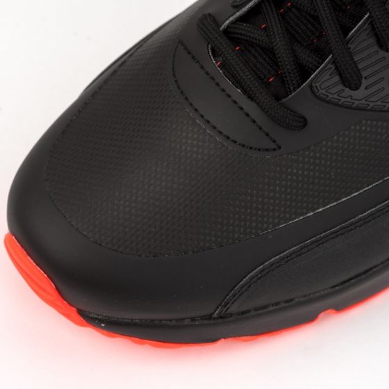 Кроссовки зимние Nike Air Max 90 Ultra Mid Winter Se AA4423-001 (black-black-total crimson)