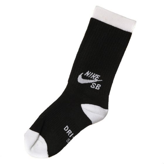Носки Nike SB Crew Sock SX5865-001 (black-white)