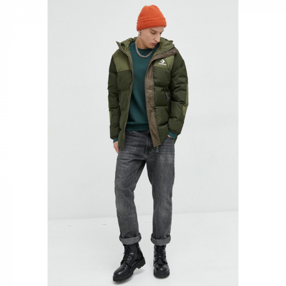 Куртка Converse Commercial Mid Down Jkt 10023754-a02 (utility green)