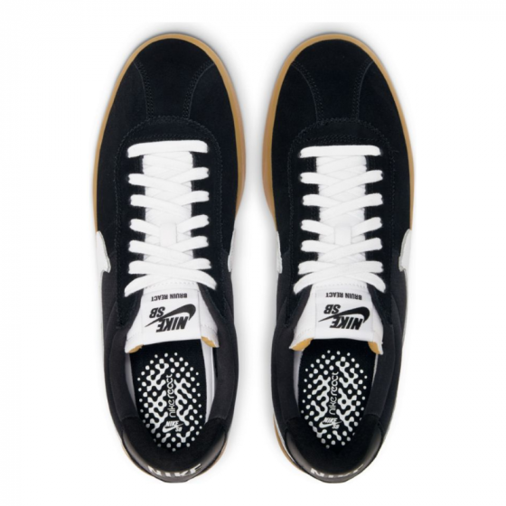 Кеды Nike SB Bruin React CJ1661-002 (black-white-black-gum)