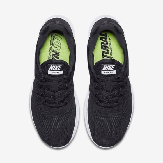 Nike free runs womens black top
