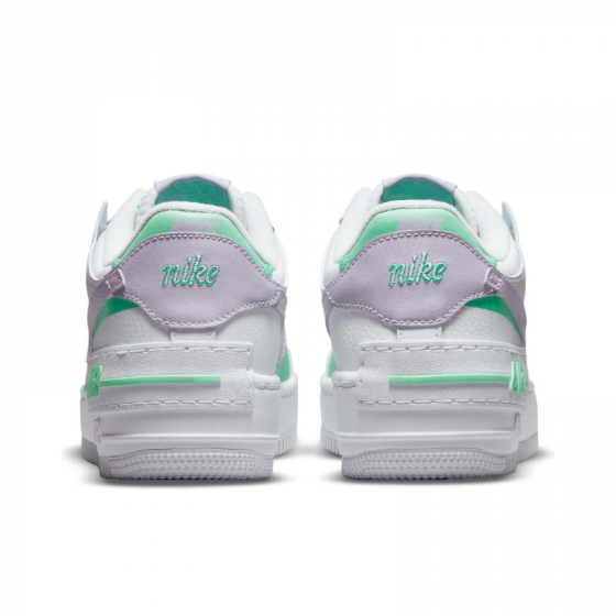 Кроссовки Женские Nike Air Force 1 Shadow CU8591-103 (white-lilac green-purple)