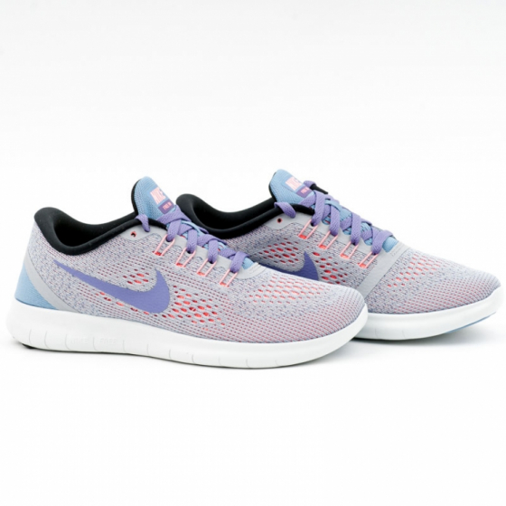 Nike Wmns Free Run 831509 009 wolf grey purple earth work blue