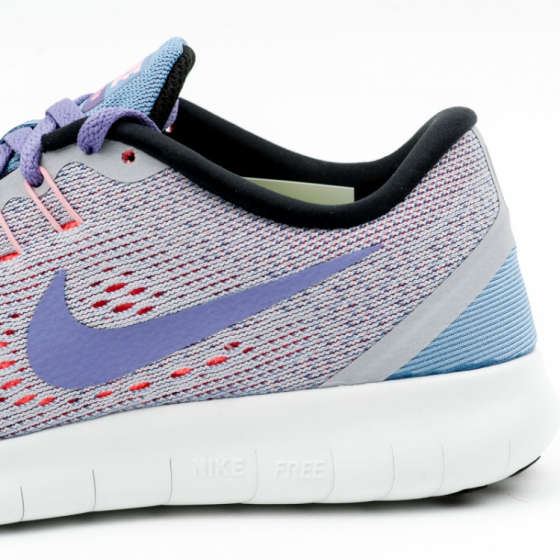 Кроссовки женские Nike Wmns Free Run 831509-009 (wolf grey-purple earth-work blue)