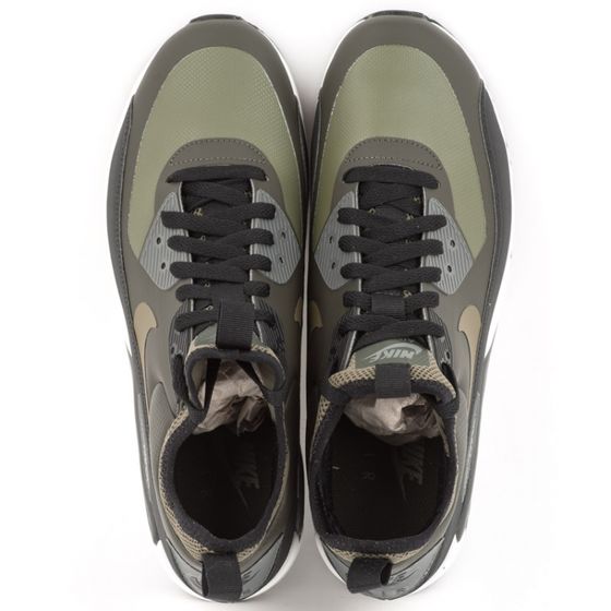 Кроссовки зимние Nike Air Max 90 Ultra Mid Winter 924458-300 (sequoia-medium olive)