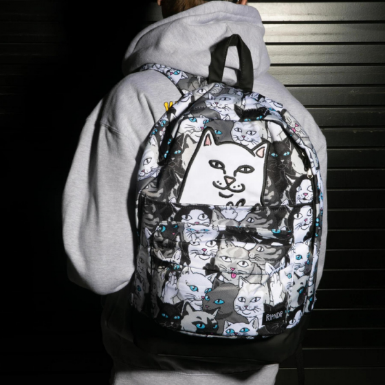 Рюкзак Ripndip Lord Nermal Family Tree Backpack RND10038 (black)