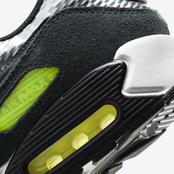Кроссовки Nike Air Max 90 3M CZ2975-002 (anthracite volt black)