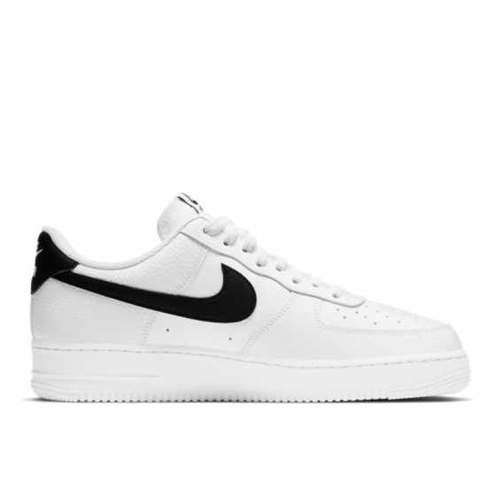 Air force 1 07 mens white and black clearance