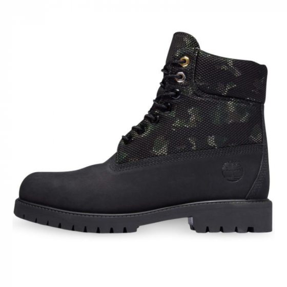 Ботинки Timberland Heritage 6-Inch Boot A2KK9.001 (black nubuck-w camo)