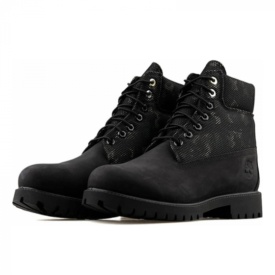 Ботинки Timberland Heritage 6-Inch Boot A2KK9.001 (black nubuck-w camo)