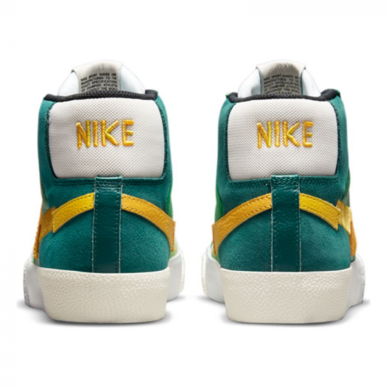 Кеды Nike SB Zoom Blazer Mid Premium DA8854-300 (aloe verde-university gold)