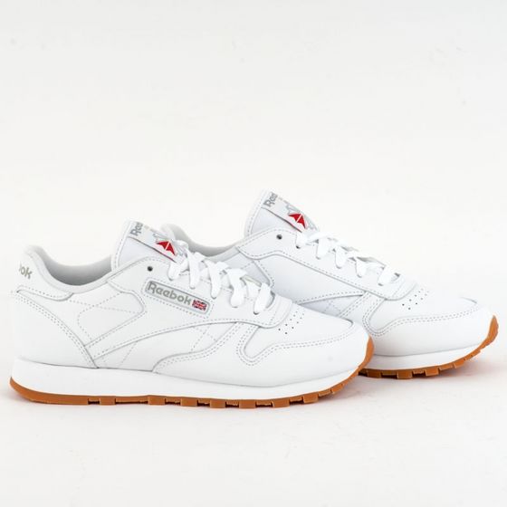 Кроссовки женские Reebok Classic Leather 49803 (white-gum)