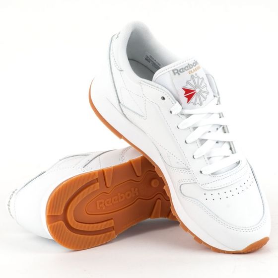 Кроссовки женские Reebok Classic Leather 49803 (white-gum)