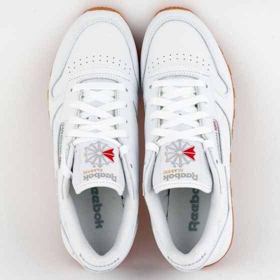 Кроссовки женские Reebok Classic Leather 49803 (white-gum)