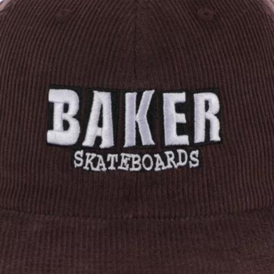 Кепка Baker Brand Logo Cord Snapback baklgcordcap-brn (brown)