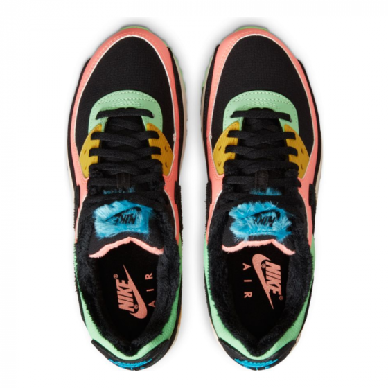 Кроссовки Женские Nike W Air Max 90 Premium CT1891-600 (atomic pink-black)